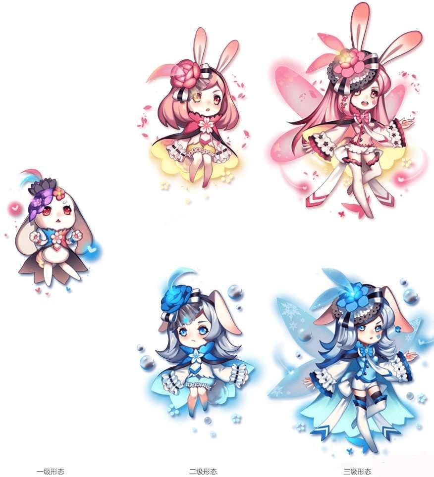 qq飞车月兔精灵宠物展示及详细介绍